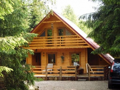 Chalets en bois 'Camping gademont plage' en Lorraine