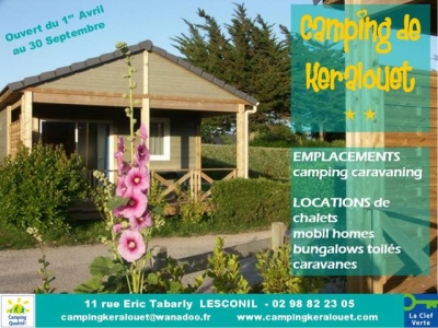 Mobil Home 'Camping de KERALOUET' en Finistere