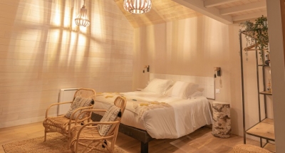Lodge Cabane 'Ecrin d'Auvergne : Lodges et Spa privatif' en Cantal