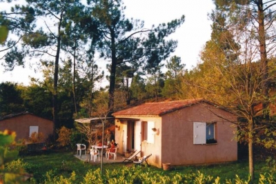 Camping 'La colline des ocres' en Vaucluse