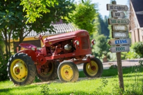 Camping 'Camping la ferme de perdigat ****' à Limeuil