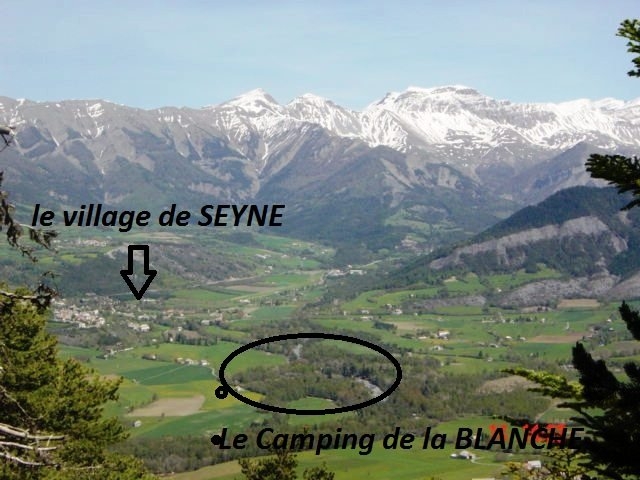 Camping 'Camping de la Blanche' à Seyne les alpes