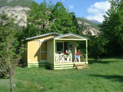 Camping 'Chalet' en Alpes Maritimes