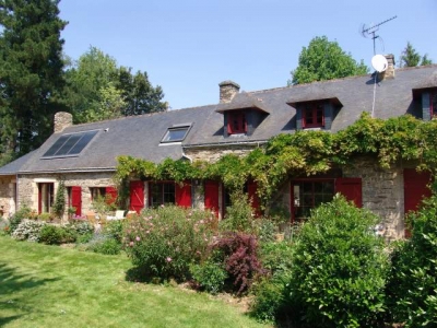 Chambre d'hôte 'Les hortensias de kergrisais' en Bretagne