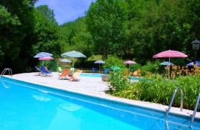 Camping 'Camping ruisseau du treil' à Larnagol