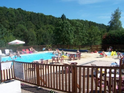 Camping 'La Rochelambert' en Haute Loire
