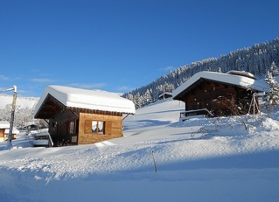 Gîte rural 'Chalets ancenay: Les chalets d’Heidi' en Savoie