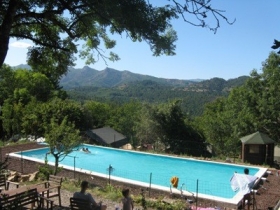 Camping 'Domaine à la source de ganvié' à Prades