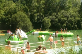 Camping 'Aux étangs du Bos' à Saint chamassy