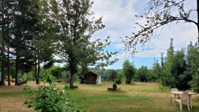 Camping à la Ferme 'Camping à la ferme de Bellevue' en Isere